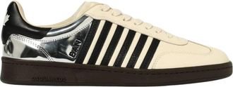 Dsquared2 Athletic Inspired Low-Top Sneakers - Heren - Sneakers - Wit - 43 EU - Schoenen