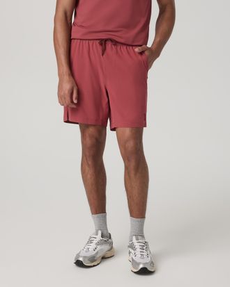 Vuori Clothing HardKore Shorts Lined 7 | Fire | Medium