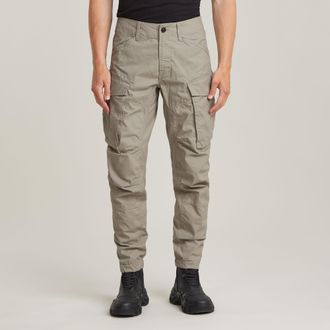 G-Star Cargo Broek 3D Regular Tapered Cuffed - Beige - Heren