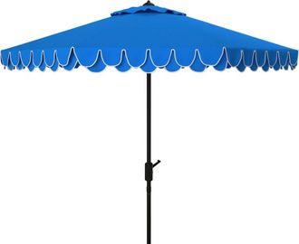 Safavieh Sombrilla de metal azul