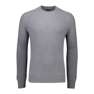 HUGO BOSS Heren, Truien, Grijs, Maat: 3XL Wol