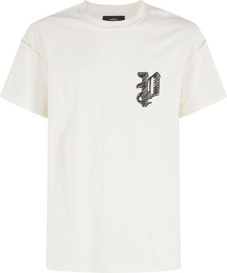 Purple Textured Inside Out Tee