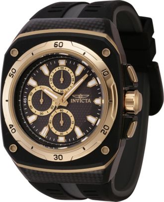 Invicta Speedway Chronograph Quartz Black Dial Mens Watch 46110