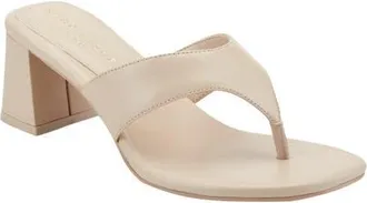 Marc Fisher Arcee Sandal in Light Natural at Nordstrom, Size 7.5