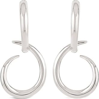 Dinny Hall Toro drop hoops - Silver