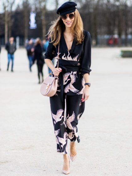 Il look perfetto per il matrimonio di Settembre? I pantaloni palazzo (a fiori)!