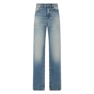 Icon Denim Los Angeles Straight Jeans, female, Blue, Size: W24 Straight Jeans