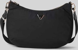 Guess Handtasche mit Label-Detail Modell ECO GEMMA in Black, Gr&ouml;&szlig;e 1