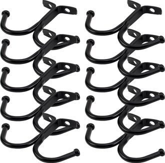 OEM 10 Soportes Met&aacute;licos Para Tazas, Ganchos Para Debajo Del Armario, Ahorran Espacio Para Guardar Tazas, Utensilios De Cocina, Objetos Peque&ntilde;os, Ropa, E