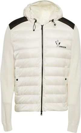 Moncler Jack met logoprint - Wit