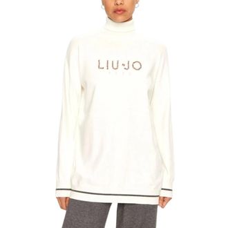Liu Jo Truien & Vesten, Dames, Wit, S, Tf 4316 Turtleneck