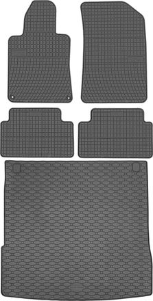 OEM Juego De Alfombrillas De Goma Para Coche Y Maletero Para Peugeot 508 I Sw / Kombi (desde Enero De 2011 Hasta Septiembre De 2018)