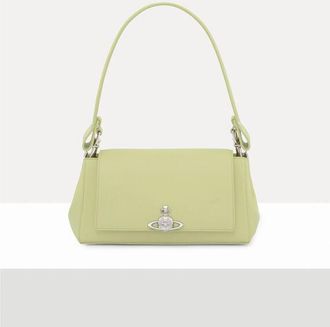 Vivienne Westwood Hazel Medium Handbag Pu Smooth Pastel-green