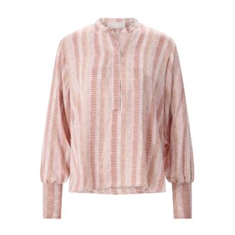 Hemisphere Dames, Blouses & Shirts, Roze, Maat: XS Zijde