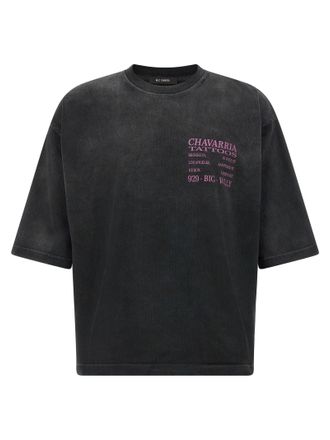 Willy Chavarria Mens Willy Tattoo - Buffalo Tee T-Shirt