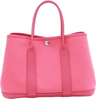 Herm&egrave;s Bougainvillier Pink Tote Bag (Pre-Owned)