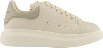Alexander McQueen Oversized Sneaker - Heren - Sneakers - Beige - 43 EU - Leer - Schoenen