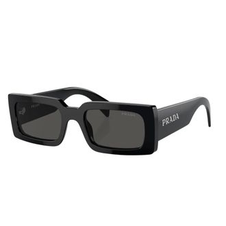 Prada Sunglasses, unisex, Black, Size: 52 MM Pra07S Sunglasses