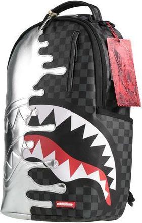 Sprayground SILVER SIDE DRIP BLACK CHECK DLXSV BACKPACK