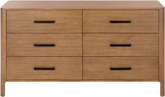 Safavieh Couture Abbiava 6 Drawer Wood Dresser