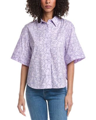 Marimekko Standard Piirto Unikko Button Down Shirt
