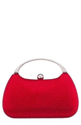 Nina Brando Clutch in Siam Red at Nordstrom