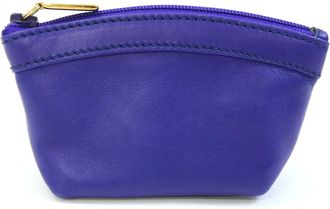 Gucci Blue Leather Coin Purse/Coin Case (Pre-Owned)