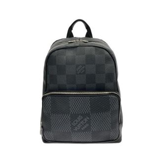 Louis Vuitton Pre-owned Damier Graphite 3D Campus Rugzak - Dames - Vintage Rugzakken - Zwart - ONE Size - Vintage