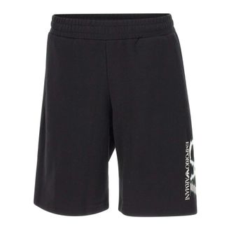 Emporio Armani Casual Shorts, male, Black, Size: L EA7 Shorts Black