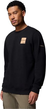 Columbia Heren Trek Sweatshirt met Crew Hals (Zwart)