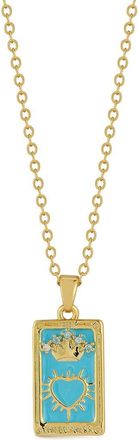 Sphera Milano 18K Plated Cz Necklace