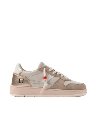 D.A.T.E. Court Sneakers 2.0 Vintage Calf Ivory