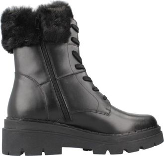 Geox Warme Winterlaarzen voor Stijlvolle Look - Dames - Winterlaarzen - Zwart - 40 EU - Schoenen