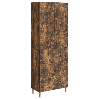 vidaXL Juego De Armarios 2 Uds. 66 X 34,5 X 90 Cm Madera De Ingenier&iacute;a Vidaxl