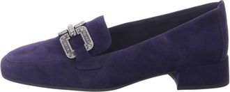 Gabor Velourslipper - Dames - Schoenen - Blauw - Maat: 39 EU Velours