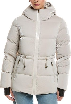 Scotch & Soda Enola Mid-Length Channel Quilted Jacket