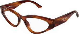 Balenciaga Stijlvolle Bril in Zwart - Dames - Brillen - Bruin - 56 MM - Accessoires