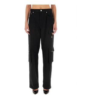 Moschino Broeken, Dames, Zwart, M, Pantalone