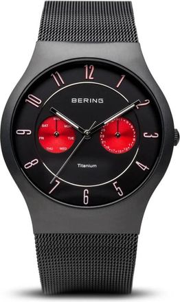 Bering Titanium Horloge - unisex - Horloges - Zwart - ONE Size - Accessoires