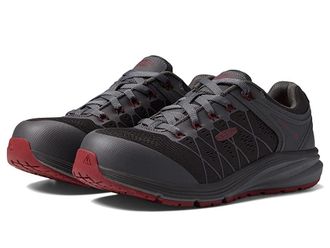 Keen Vista Energy (Comp Toe) Womens Shoes Magnet/Rhubarb : 8.5 B - Medium, Textile/Synthetic