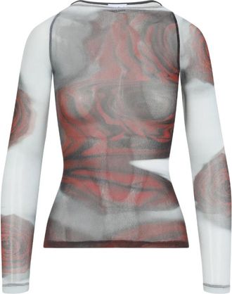 Jean Paul Gaultier Multicolor Topkleding voor Vrouwen Aw 25 - Dames - Longsleeves - Veelkleurig - S - Tops