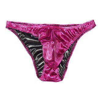 Generic Mens Sexy G-Strings Thongs Low Rise Open Front Breathable Panties Mens Jock Straps Sexy for Bedroom (Purple, One Size)