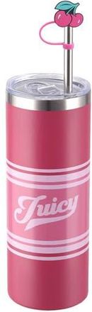 Juicy Couture 24-Ounce Glam Sip Water Bottle in Hot Pink Varsity at Nordstrom Rack