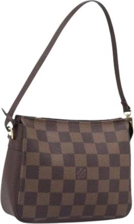 Louis Vuitton Pre-owned Pouch - Dames - Vintage Schoudertas - Bruin - ONE Size - Vintage