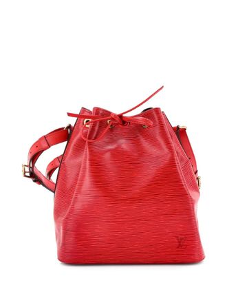 Louis Vuitton Petit Noe Handbag Epi Leather bucket bag - Rosso