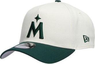 New Era Womens Minnesota Twins Twins 9Forty A-Frame Cap - Adult White/Dark Green