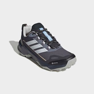 ADIDAS TERREX Wanderschuh ADIDAS TERREX TERREX SKYCHASER AX5 GORE-TEX, Damen, Gr. 38,5, aurora onix, dash grau, carbon, Synthetik, Textil, Schuhe Wanderschuh, wasse