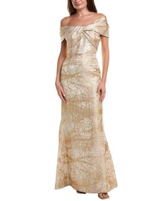 Teri Jon by Rickie Freeman Teri Jon By Rickie Freeman Embellished Maxi Dress