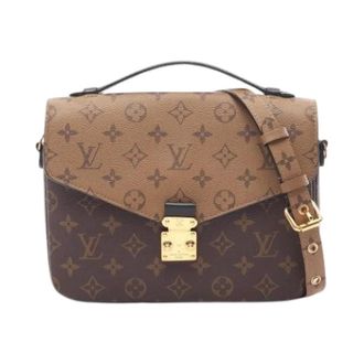 Louis Vuitton Pre-owned Monogram Reverse Pochette - Dames - Pre-owned - Bruin - Maat: ONE Size Taf