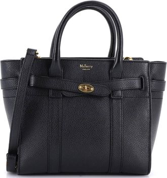 Mulberry Bayswater Zipped Tote Leather Mini